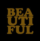 Beautiful Vinyl Sticker decal GOLD GLOSS 10 x 10 cm