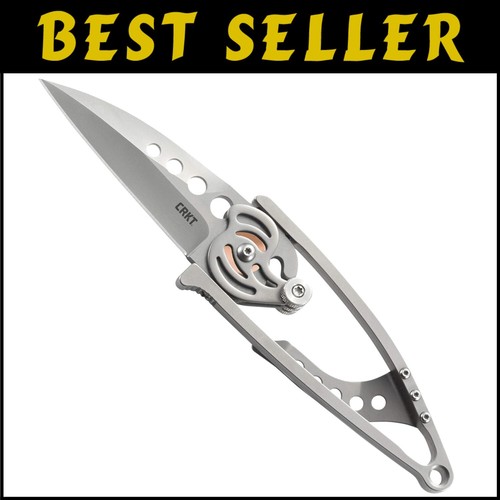 Snap Lock Folding Pocket Knife - Satin Blade with Innovative Handle Design