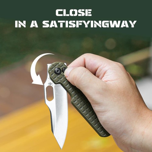 Kizer Messer Kormorant Green Klinge 154CM Satin Griff G10 IKBS KIV4562C1 - Bild 7 von 16