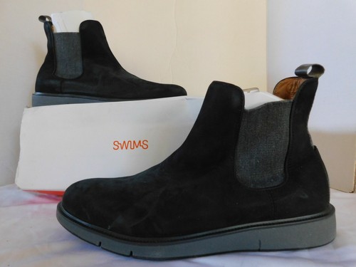$258 SWIMS Motion Chelsea Lug Boots Men 