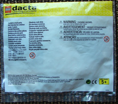 LEGO Dacta Learning Concept Set 9943 Achsen $ Extender Technic 54 Teile Neu Versiegelt - Bild 3 von 4