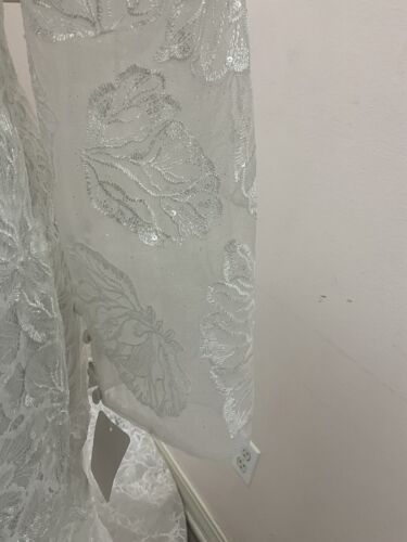 Plus Size Wedding Dress Long sleeve lace size 28W NWT!! SKU72718 - Picture 4 of 7