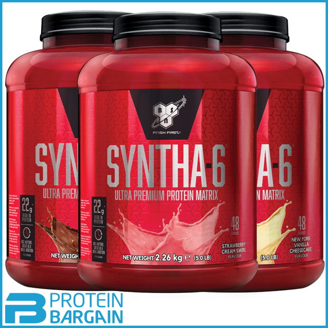 BSN Syntha 6 Ultra Premium Protein Matrix Powder 22g Protein Per Serve 2.26kg BSN Syntha 6 Ultra Premium Protein Matrix Powder 22g Protein Per Serve 2.26kg