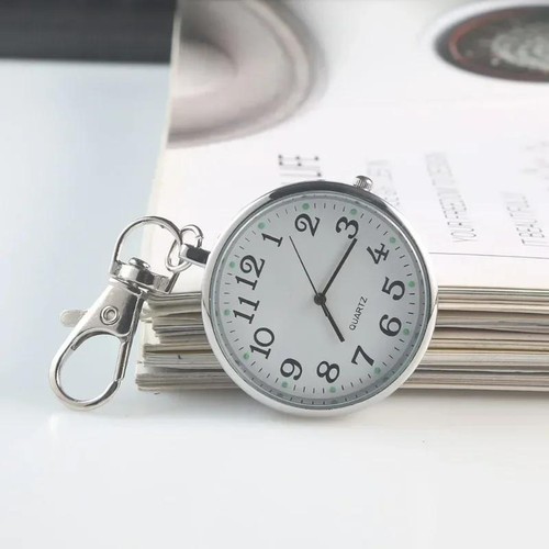 Nurse Watch for Men Women Doctor Pocket Watches Luminous Pointer Fob Keychain - Picture 22 of 29