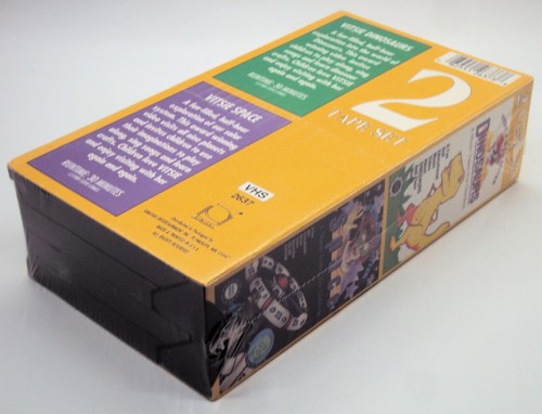 VITSIE VIDEO SITTER DINOSAURS & SPACE New VHS 2 Tape Set Music Videos For Kids - Picture 5 of 6