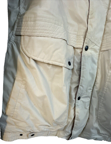 North Bay Jacket Mens 3XL Barn Coat Chore Field Outdoor Plaid Lined Khaki Hood - Picture 10 of 14
