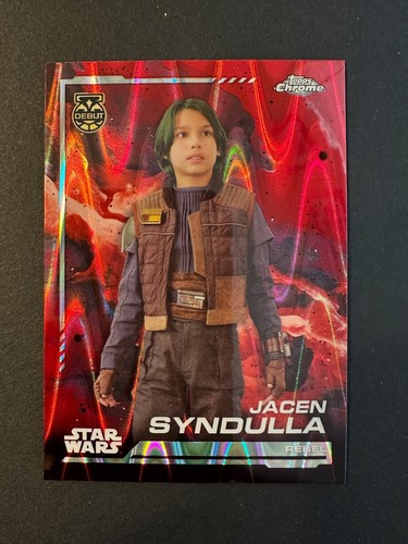 Topps 2024 Star Wars Chrome Redwave Parallels Trading Cards - You Choose! - Bild 16 von 41