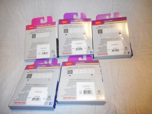 Hanes Microfiber Cheeky & Bikini Tagless Women Panty 2 Pair L,XL,2XL - Picture 12 of 12