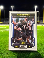 2023 Score #336 Tiyon Evans Los Angeles Rams Football Card