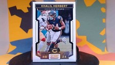2023 Panini Score NFL Football Card Base Khalil Herbert No101 Chicago Bears USA