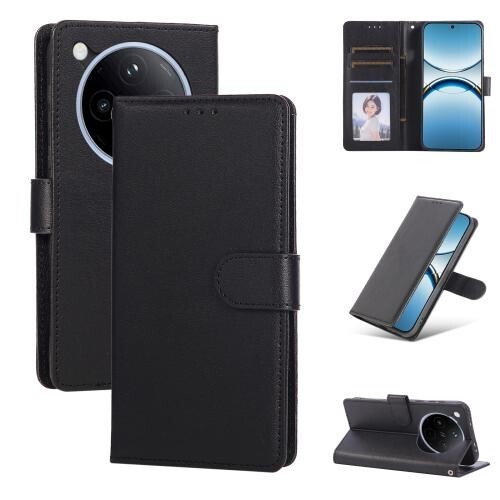 Housse coque Étui en cuir multifonction pour OPPO Find X8 Pro - Photo 1 sur 1