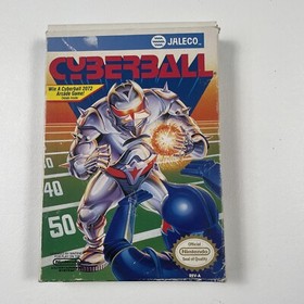 🔥Cyberball (Nintendo, NES, 1991) Complete In Box CIB TESTED🔥