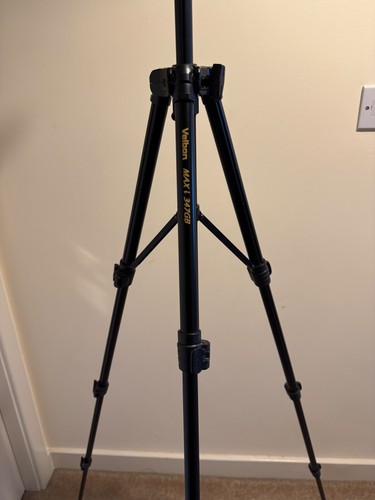 Velbon Camera Tripod MAXi 347GB PHD-31Q 4 way head Black Compact - Picture 3 of 23