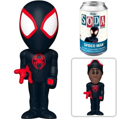 SEALED Spider-Man Miles Morales Spider-Verse Funko Vinyl Soda Figure