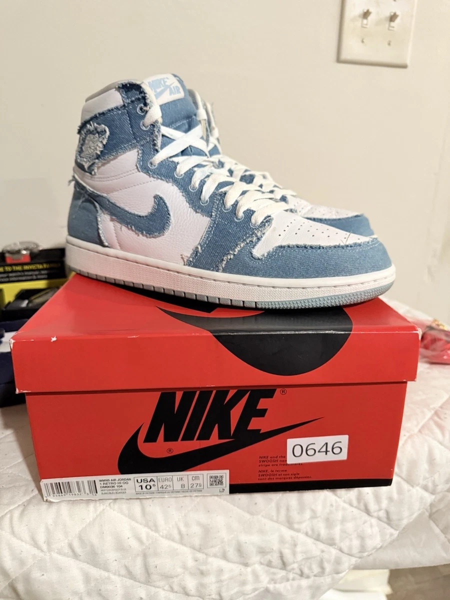 Nike Air Jordan 1 Retro High OG Denim 美品 Air Jordan 1 High OG Denim - Droper