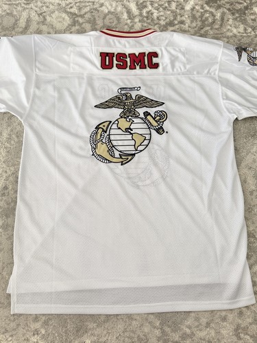 U.S. Marines Football Rapid Dominance Jersey Size XL White - Picture 2 of 11
