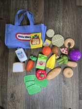 Little Tikes Shop N Learn Smart Checkout Grocery Food Toy Lot w/ Bag  Access.