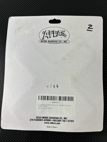 Atlas 2569 Spur N Code 80 Neusilber 90° Kreuzungsgleis - Bild 2 von 3