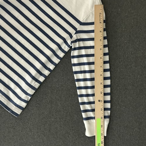 Polo Ralph Lauren Jungen T-Shirt maritim gestreift 5 Langarm weiß blau Pony - Bild 8 von 11