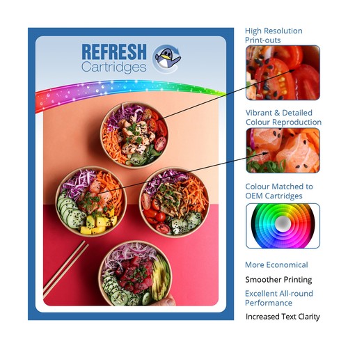 Refresh Cartridges Magenta 592-11814 Ink Compatible With Dell Printers - Picture 7 of 10