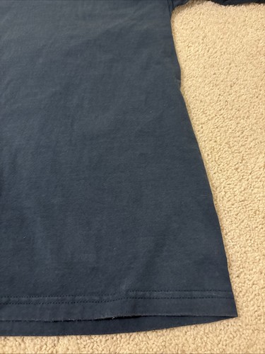 Vintage Gibson Guitar Shirt Size XXL Navy Blue Made in USA - Picture 2 of 21