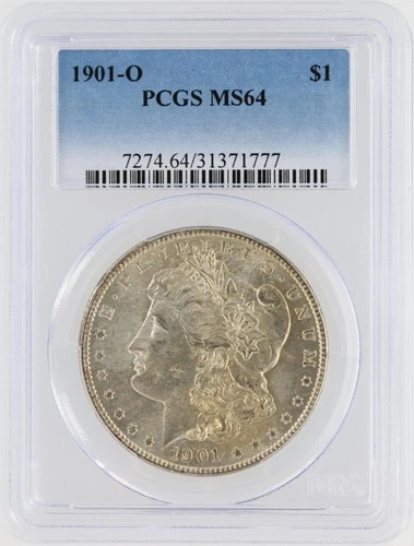 1901-O Morgan Silver Dollar PCGS MS65 New Orleans Minted No Reserve