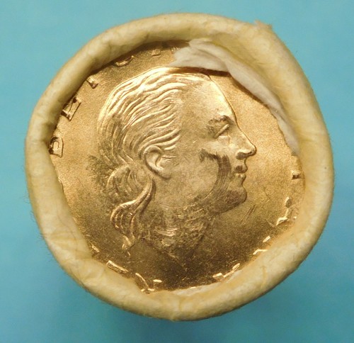 Rollo Original 1992 Italia 200 Liras Monedas (50 Monedas) Sin Circular - Imagen 2 de 3
