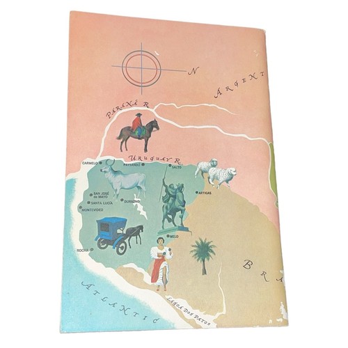 American Geographical Society Around World Program Italy Mexico 1966 67 Lot of 4 - Picture 5 of 14