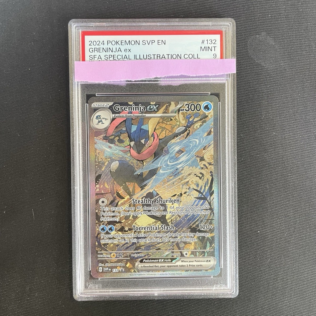 Greninja ex 132 Sv: Scarlet & Violet Promo Cards Holo for sale