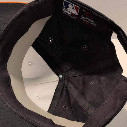Baltimore Orioles Baseball Hat Cap O's Adjustable Snapback Bird Orange Black MLB - Picture 7 of 8