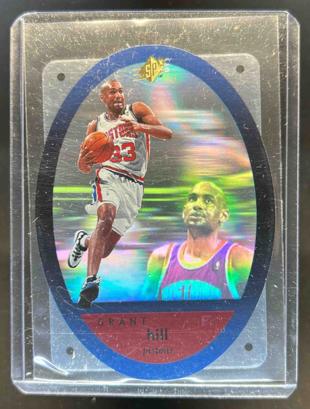 1996-97 SPx Grant Hill #15 Pistons