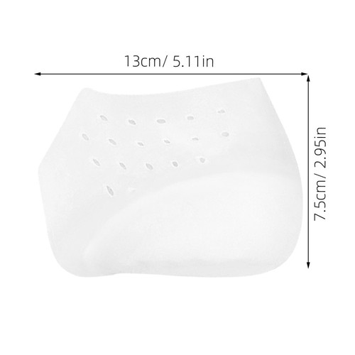  Solette potenzianti per la cura dei piedi per uomo tacchi ammortizzate sollevamento scarpe - Foto 12 di 12