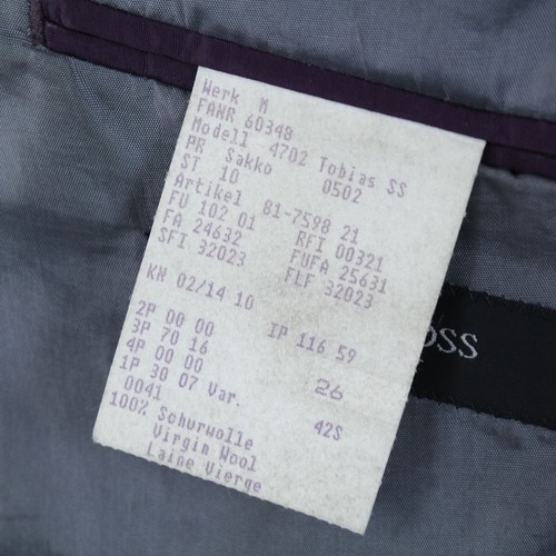 Herringbone HARRIS TWEED Jacket 44S UK Size Mens Grey Wool Sport Coat Blazer - Picture 14 of 16