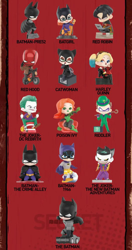 POP MART DC City Gotham Series Figures Confirmed Blind Box Toys Dolls Gift New - Picture 2 of 30