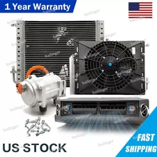 12V Universal Electric Underdash Air Conditioner Auto Car A/C Kit Only Cooling