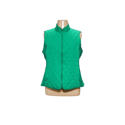Daunenweste Talbots Damen XL grün