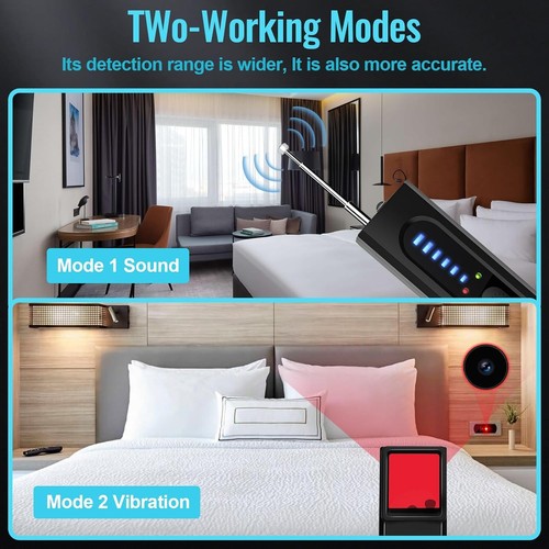 Hidden Camera Detector,Anti Spy Camera Finder, GPS Tracker Detector - Picture 3 of 6