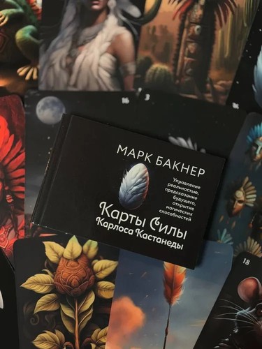 Карты Силы Карлоса Кастанеды. 50 карт, инструкция . МАК. ТАРО russisches Tarot - Bild 4 von 24