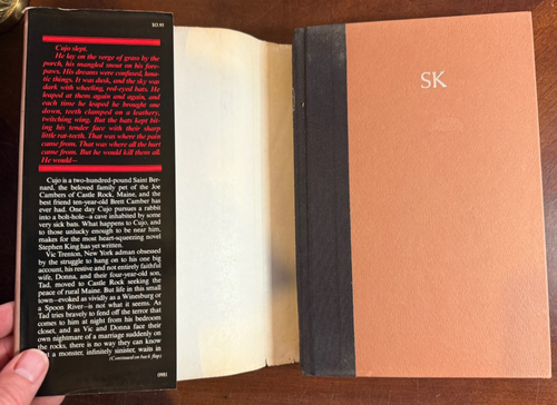 Stephen King Cujo Hardcover TRUE 1st Edition 1st Print Viking Press 625 Madison - Picture 2 of 3
