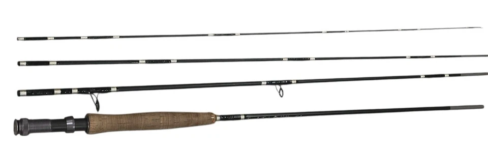 Temple Fork Outfitters Fly Rod Negro TiCr 5 Wt 9 Pies 4 Piezas Lefty Kreh Series Foto 2 de 4