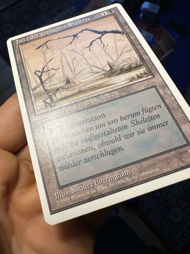 German Misprint • NM • Drudge Skeletons + Extra • Mtg (646) - Picture 5 of 11