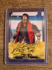 2020 Topps WWE NXT - Nxt Roster Autographs Kushida #A-Ku Blue 19/50 (AU, RC)
