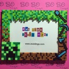 Dirt Cree-per Pixel Photo Frame