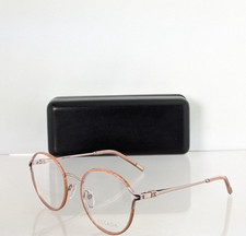 Brand New Authentic ESCADA Eyeglasses VESB91 0A39 50mm Gold Frame 91