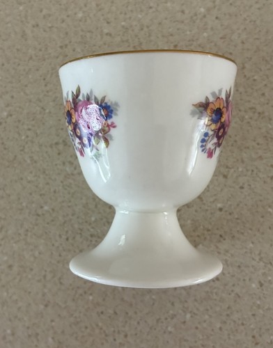 Royal Chelsea Rose bone China, pink rose egg cup. - Picture 2 of 5