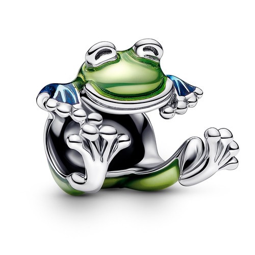 PANDORA Schmuck Silber-Charm Kletternder Frosch 793342C01 - Bild 1 von 3