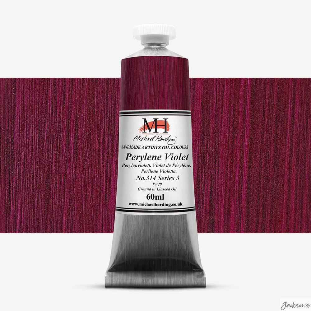 Michael Harding Oil Paint 60ml Perylene Violet For Fine Art Painting