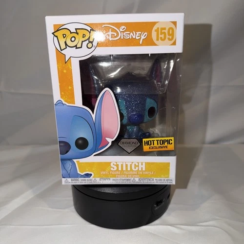 Funko Pop Lilo & Stitch Stitch Diamond Collection #159 Hot Topic Exclusive
