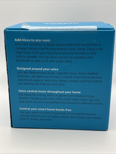 Amazon Echo Dot (3rd Gen) - Smart Speaker with Clock and Alexa - Sandstone  - Picture 3 of 4