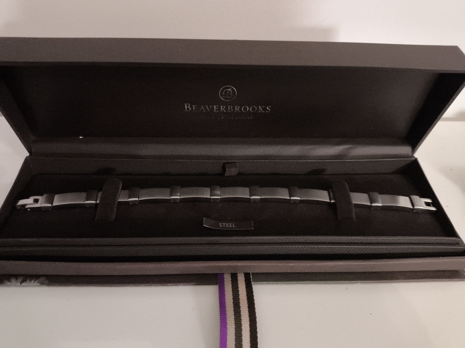 Beaverbrooks Steel Mens Bracelet